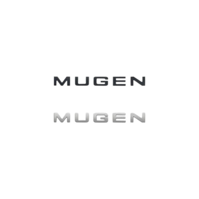 Mugen Logo Letter Decal Sticker