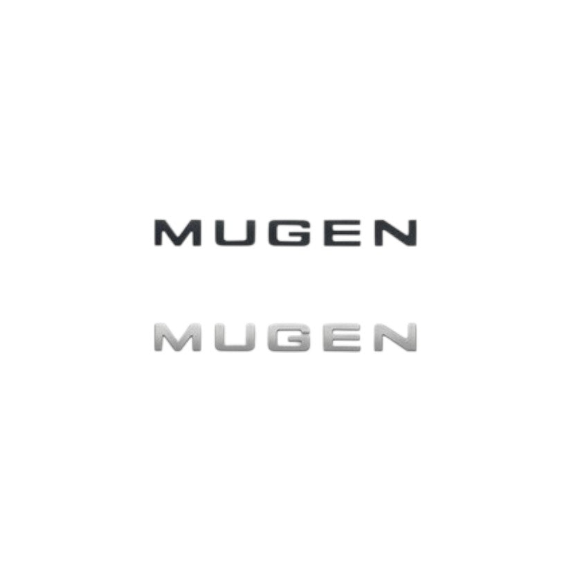 Mugen Logo Letter Decal Sticker