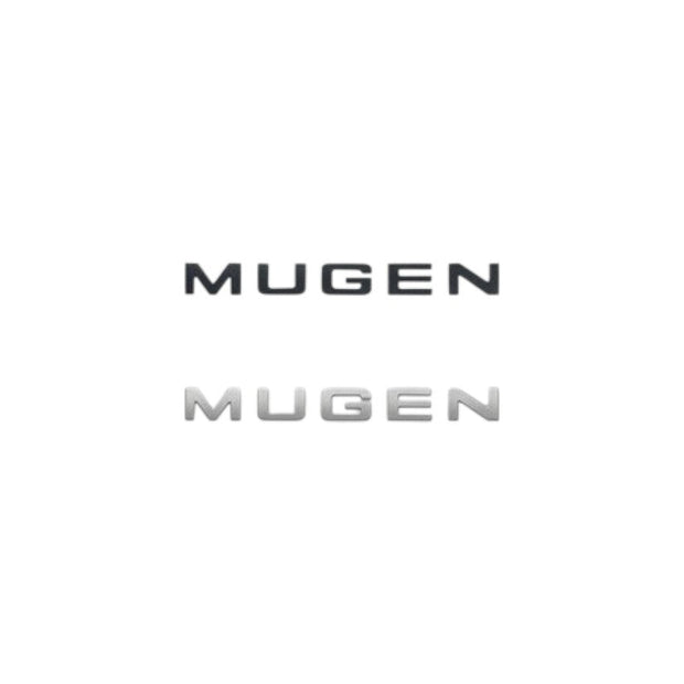 Mugen Logo Letter Decal Sticker
