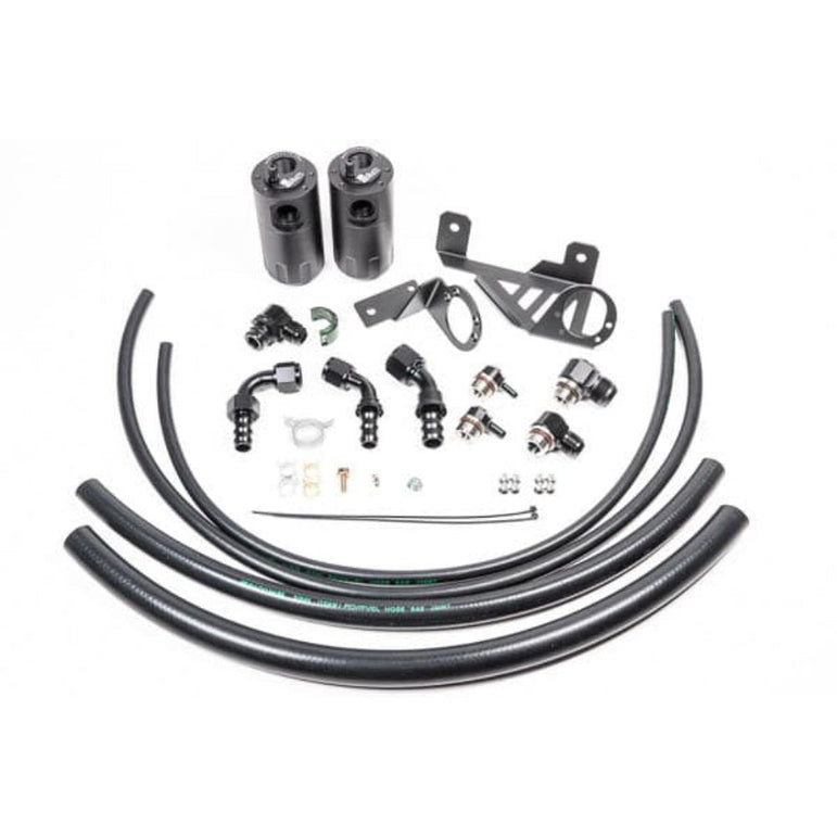 Radium Engineering Dual Catch Can Kit Fluid Lock Toyota MK5 Supra