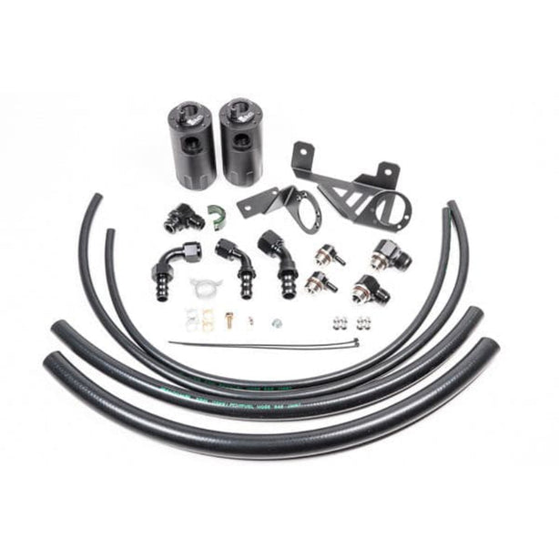 Radium Engineering Dual Catch Can Kit Fluid Lock Toyota MK5 Supra