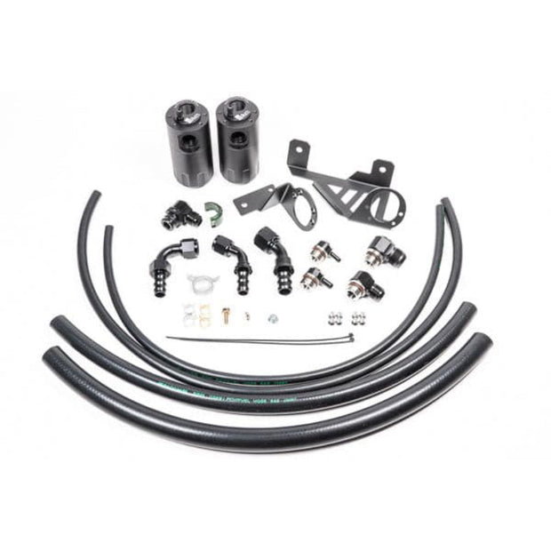 Radium Engineering Dual Catch Can Kit Fluid Lock Toyota MK5 Supra