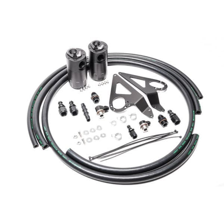 Radium Engineering Dual Catch Can Kit Fluid Lock Subaru BRZ Toyota 86