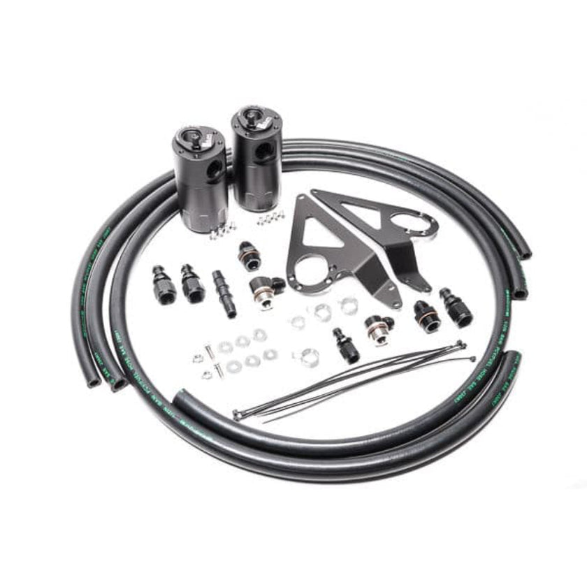 Radium Engineering Dual Catch Can Kit Fluid Lock Subaru BRZ Toyota 86