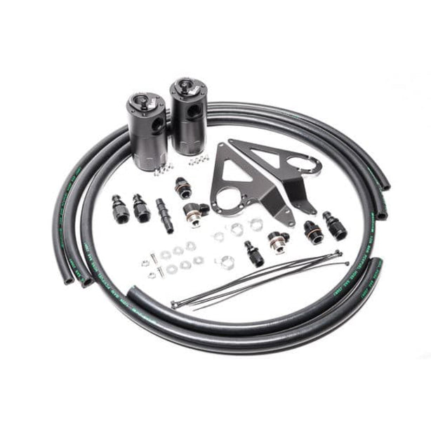 Radium Engineering Dual Catch Can Kit Fluid Lock Subaru BRZ Toyota 86