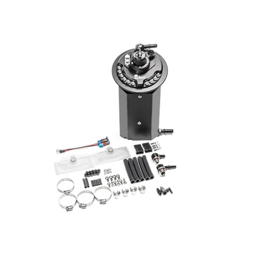 Radium Engineering Fuel Hanger Fits Walbro GSS342 or AEM 50-1200 Pumps Ford Mustang 11+