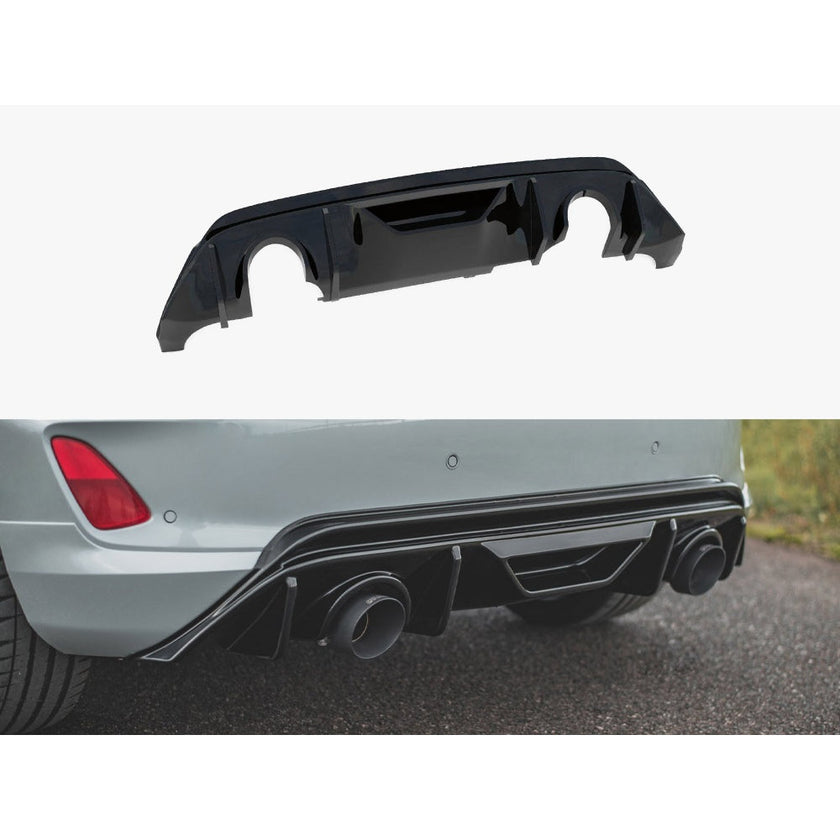 Maxton Design Rear Diffuser & Milltek GPF/OPF-Back Exhaust System Ford Fiesta MK8 8.5 ST 18-22