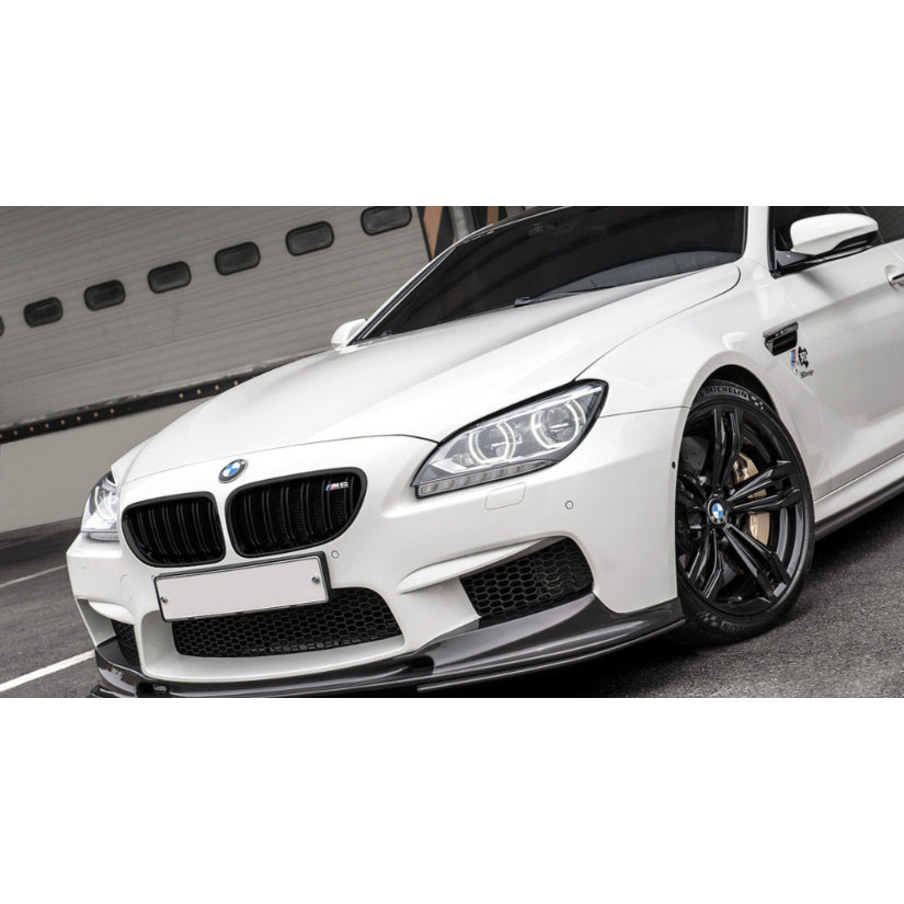 3Ddesign Front Splitter Carbon Fibre Without splitters BMW M6 F06 12 13