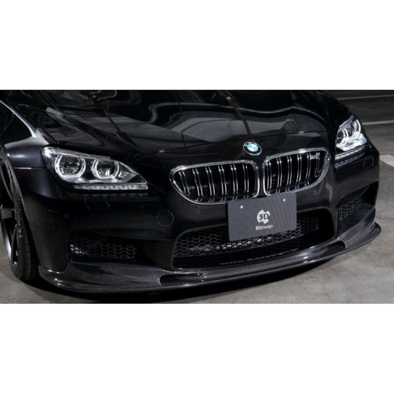 3Ddesign Front Splitter Carbon Fibre Without splitters BMW M6 F06 12 13