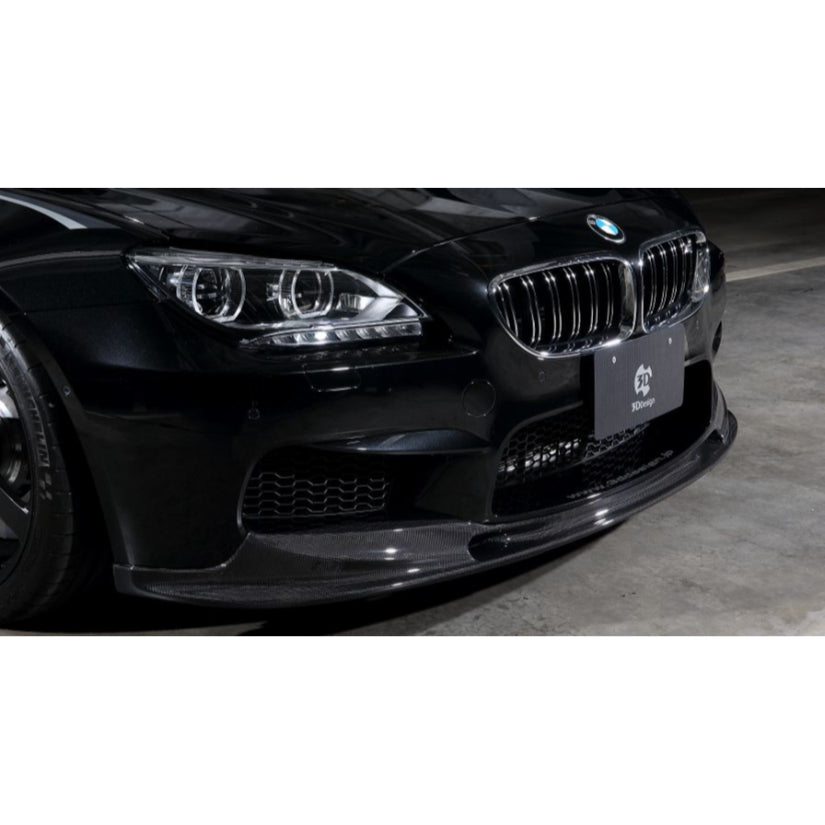 3Ddesign Front Splitter Carbon Fibre Without splitters BMW M6 F06 12 13