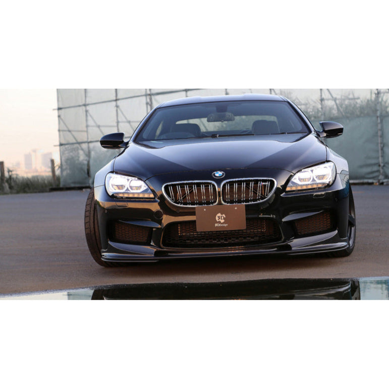 3Ddesign Front Splitter Carbon Fibre Without splitters BMW M6 F06 12 13