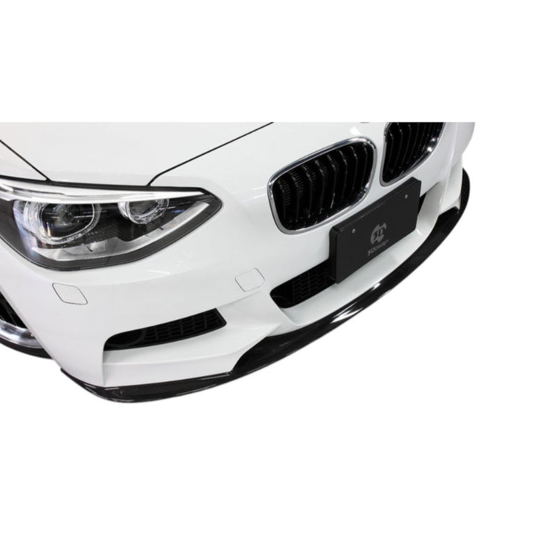 3Ddesign Front Splitter Carbon Fibre BMW 1 Series F20 M-Sport