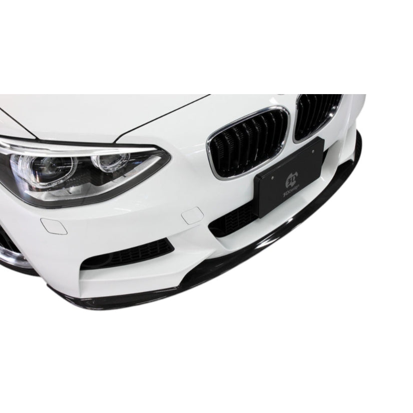 3Ddesign Front Splitter Carbon Fibre BMW 1 Series F20 M-Sport