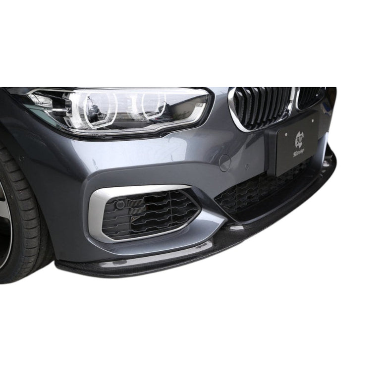 3Ddesign Front Splitter Carbon Fibre BMW 1 Series F20 LCI M-Sport