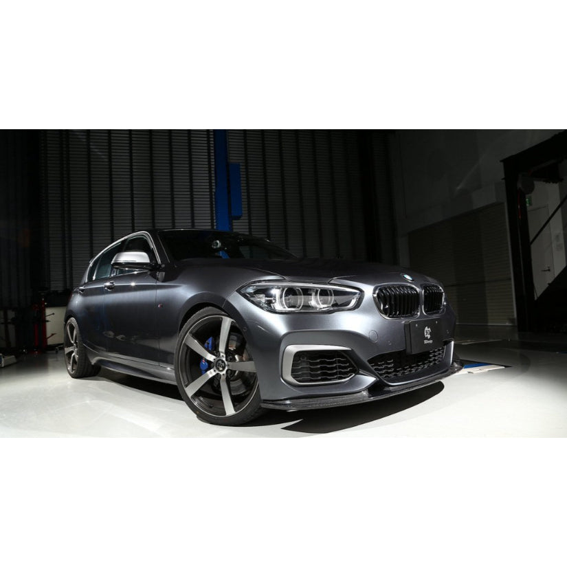 3Ddesign Front Splitter Carbon Fibre BMW 1 Series F20 LCI M-Sport