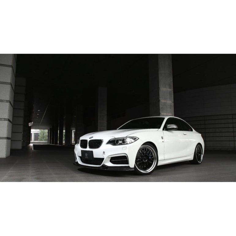 3Ddesign Front Splitter Carbon Fibre BMW M2 M235i 220i F20