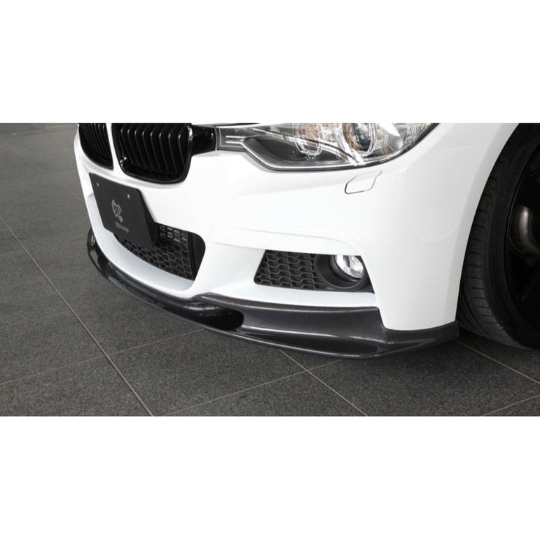 3Ddesign Front Splitter Carbon Fibre BMW 3 Series F30 F31