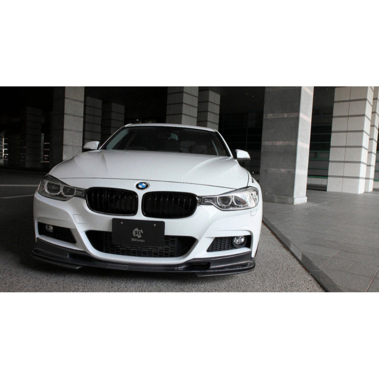 3Ddesign Front Splitter Carbon Fibre BMW 3 Series F30 F31