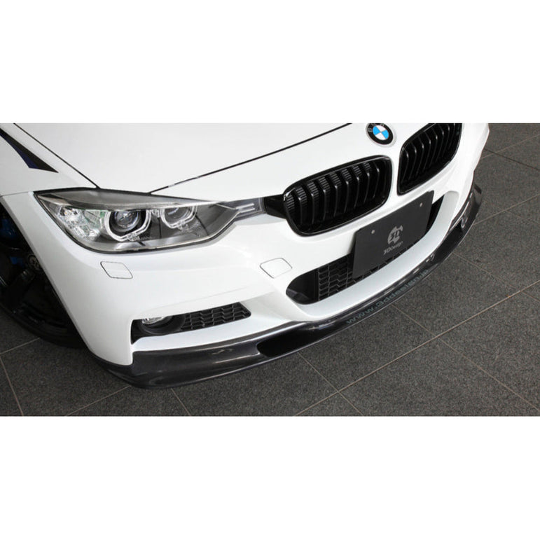 3Ddesign Front Splitter Carbon Fibre BMW 3 Series F30 F31