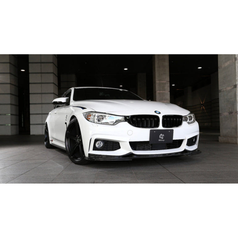 3Ddesign Front Splitter Carbon Fibre BMW 4 Series F32 36