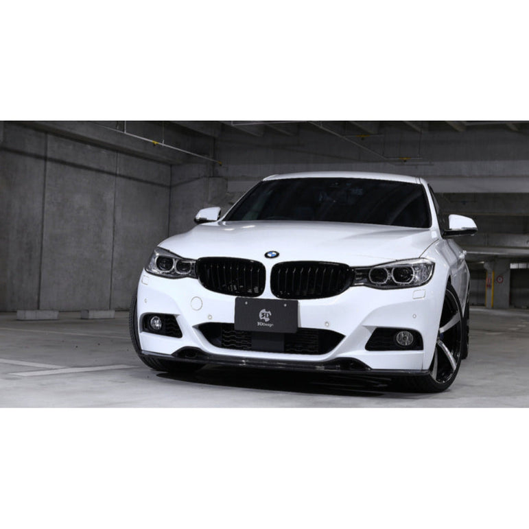 3Ddesign Front Splitter Carbon Fibre BMW 3 Series F34 GT M-Sport