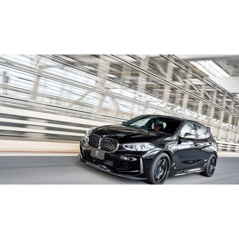 3Ddesign Front Splitter Carbon Fibre BMW 1 Series M135i M-Sport F40