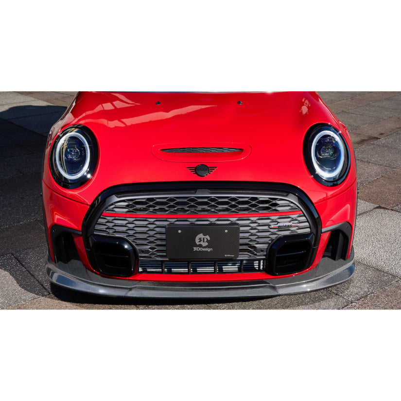 3Ddesign Front Splitter Carbon Fibre MINI JCW F56 LCI2