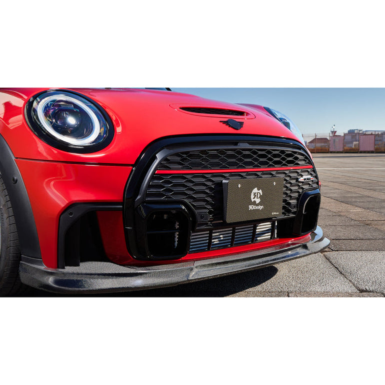 3Ddesign Front Splitter Carbon Fibre MINI JCW F56 LCI2