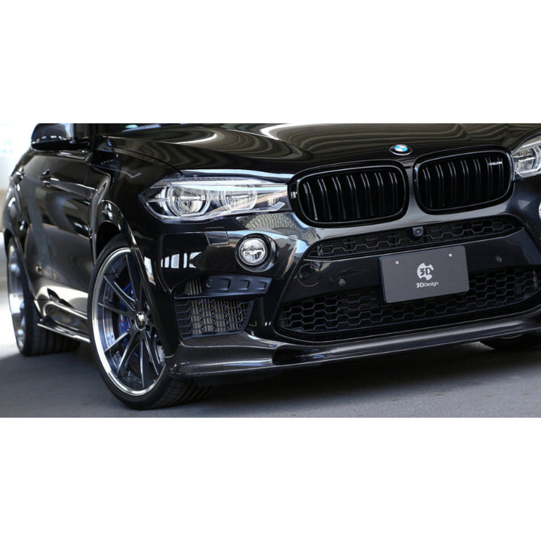 3Ddesign Front Splitter Carbon Fibre BMW X6M X6 F86