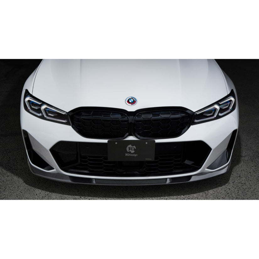 3Ddesign Front Splitter Carbon Fibre BMW M3 M340i G20 G21 LCI M-Sport