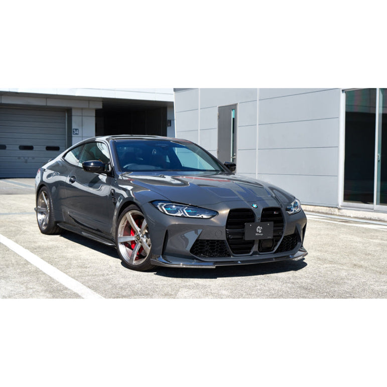 3Ddesign Front Splitter Gloss Black BMW M3 M4 G80 G82 G83