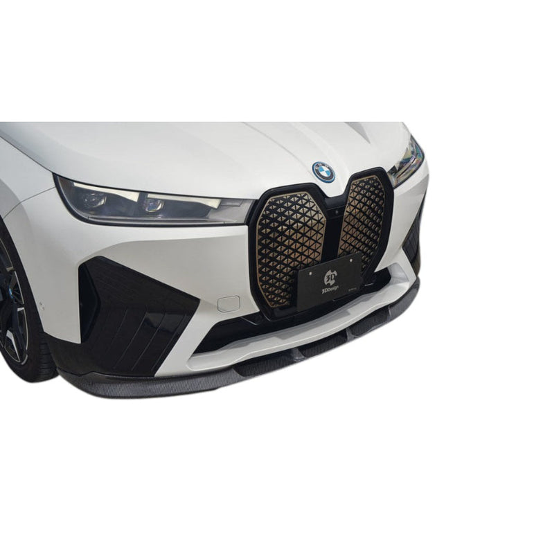 3Ddesign Front Splitter Carbon Fibre BMW M6 I20 iX Sport Package
