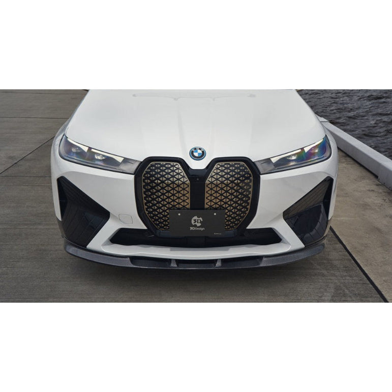 3Ddesign Front Splitter Carbon Fibre BMW M6 I20 iX Sport Package