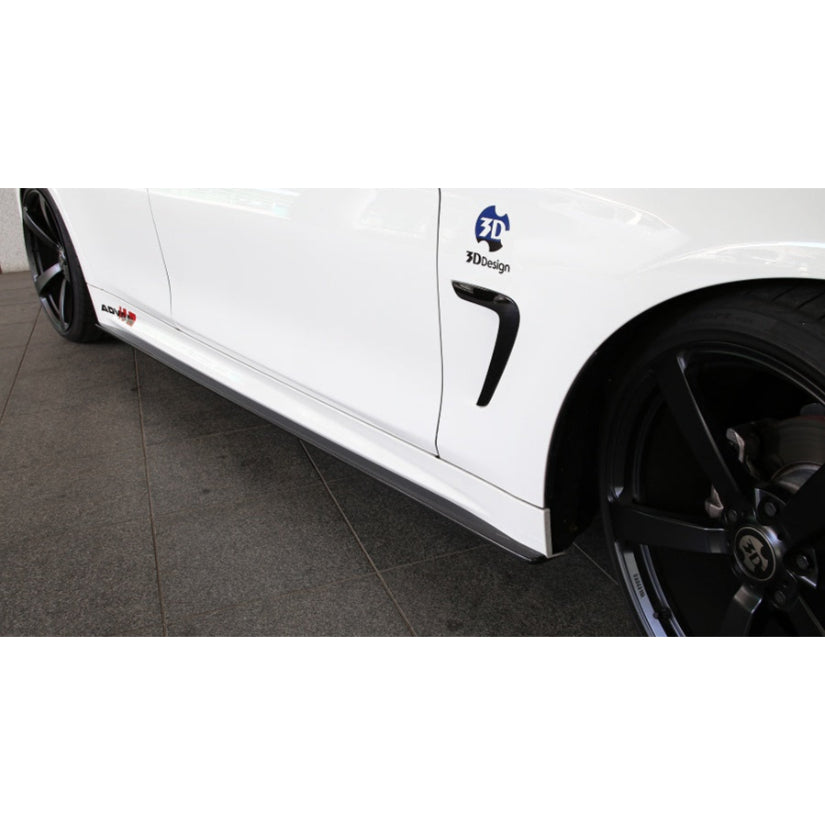 3Ddesign Side Skirts Carbon Fibre BMW 4 Series F36 M-Sport