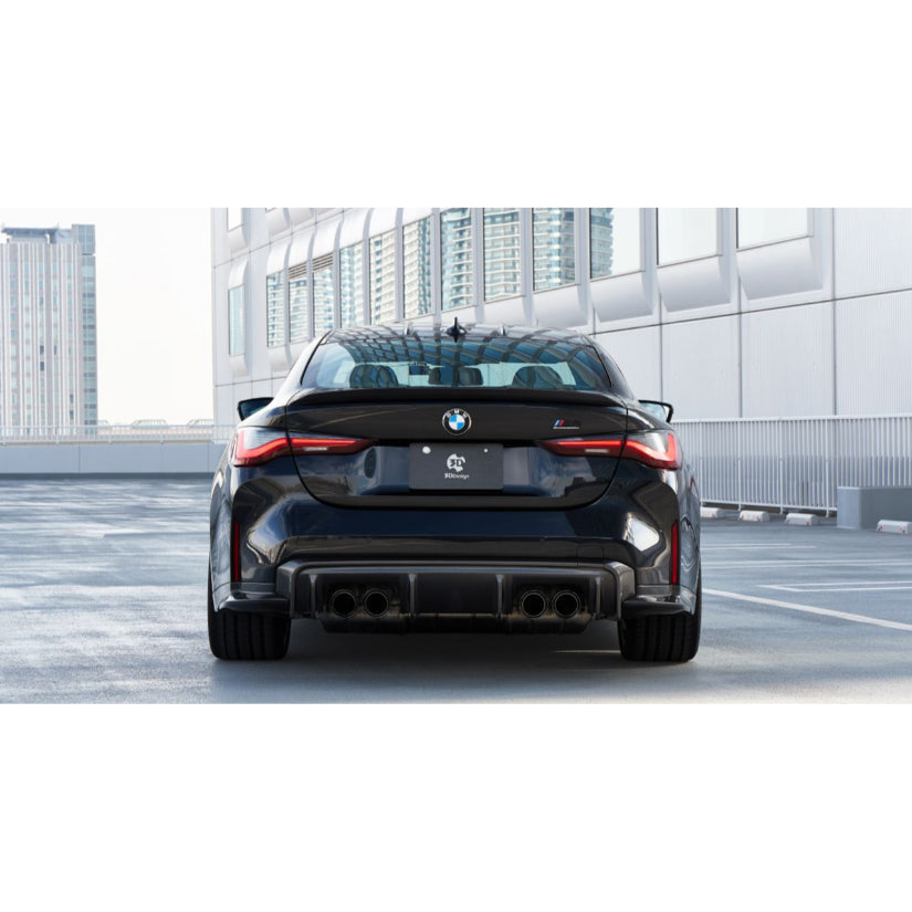 3Ddesign Rear Side Diffuser Extension Carbon Fibre BMW M3 G80