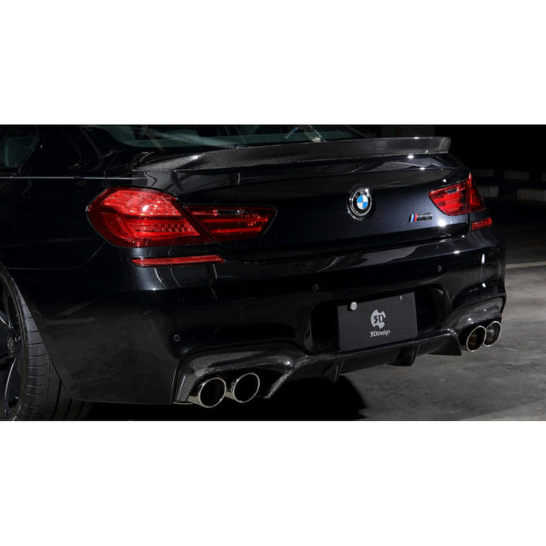 3Ddesign Rear Diffuser without splitters BMW M6 F06 12 13