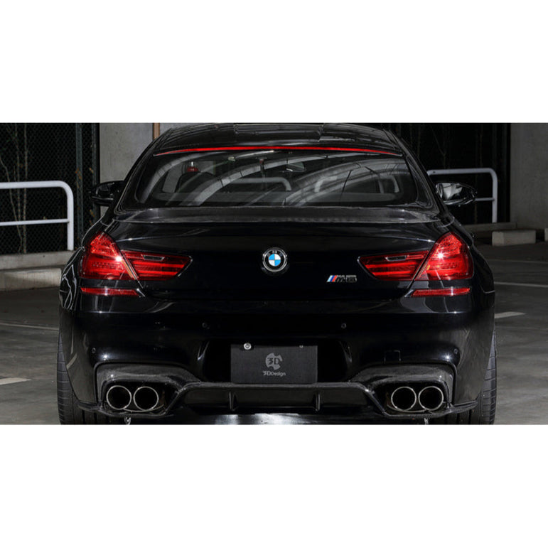 3Ddesign Rear Diffuser without splitters BMW M6 F06 12 13
