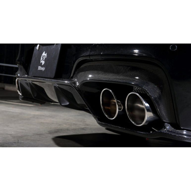 3Ddesign Rear Diffuser without splitters BMW M6 F06 12 13