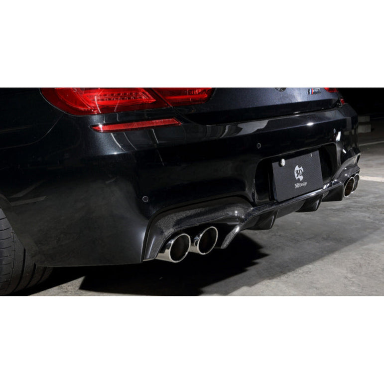 3Ddesign Rear Diffuser without splitters BMW M6 F06 12 13