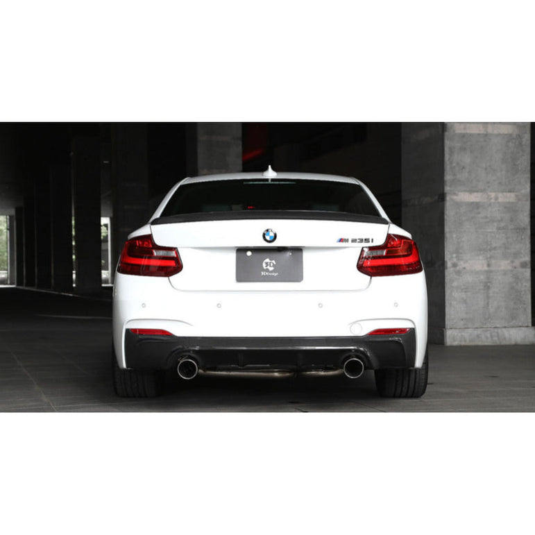3Ddesign Rear Diffuser BMW M2 M235i F22 M-Sport