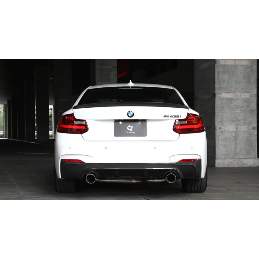 3Ddesign Rear Diffuser BMW M2 M235i F22 M-Sport