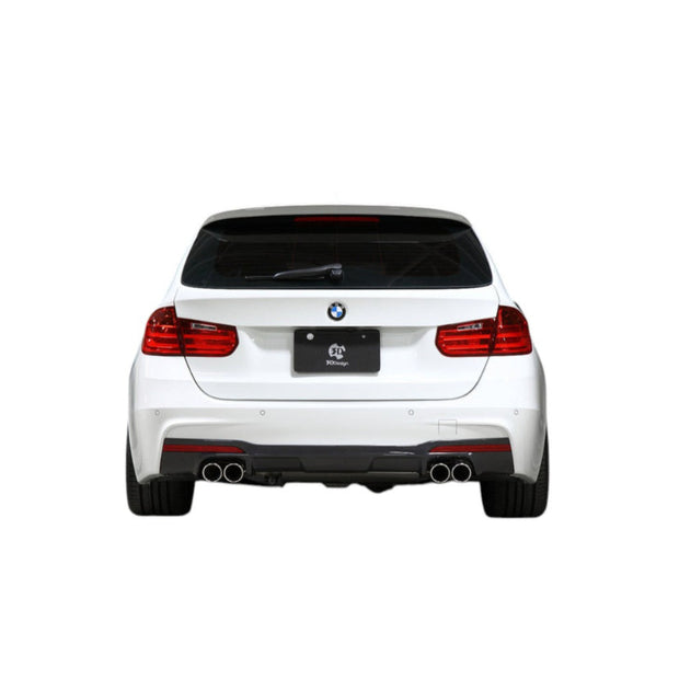 3Ddesign Quad Tip Rear Diffuser BMW 3 Series F30 F31 M-Sport