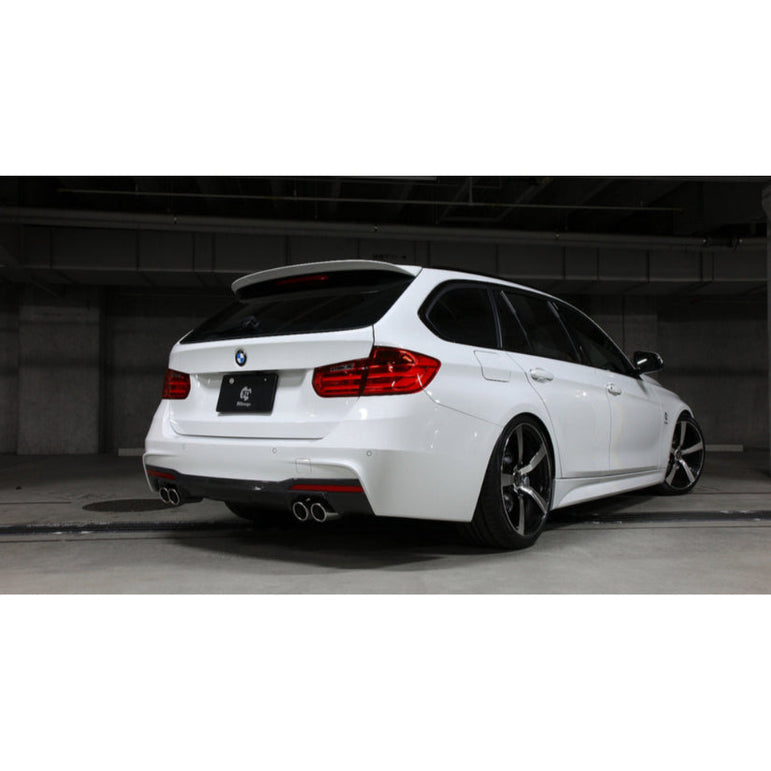 3Ddesign Quad Tip Rear Diffuser BMW 3 Series F30 F31 M-Sport