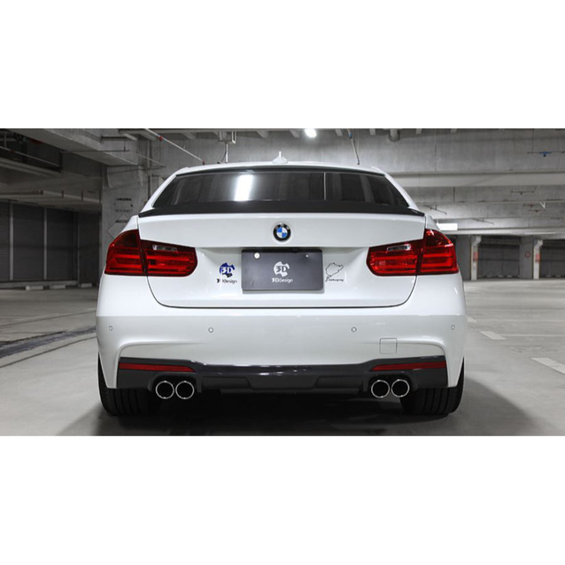 3Ddesign Rear Diffuser BMW 3 Series F30 F31 M-Sport