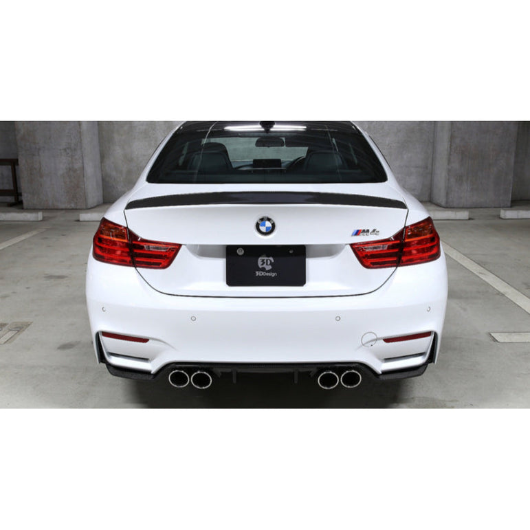 3Ddesign Rear Diffuser Type 2 BMW M3 F82 F80