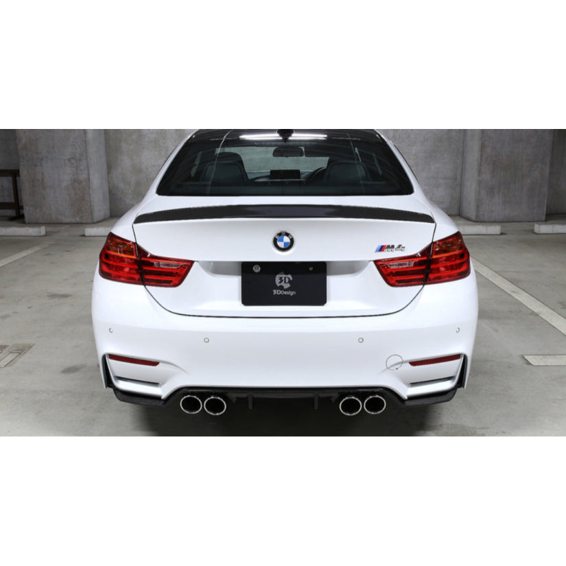 3Ddesign Rear Diffuser Type 2 BMW M3 F82 F80
