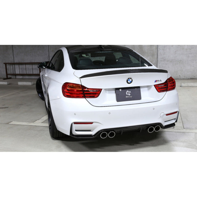 3Ddesign Rear Diffuser Type 2 BMW M3 F82 F80