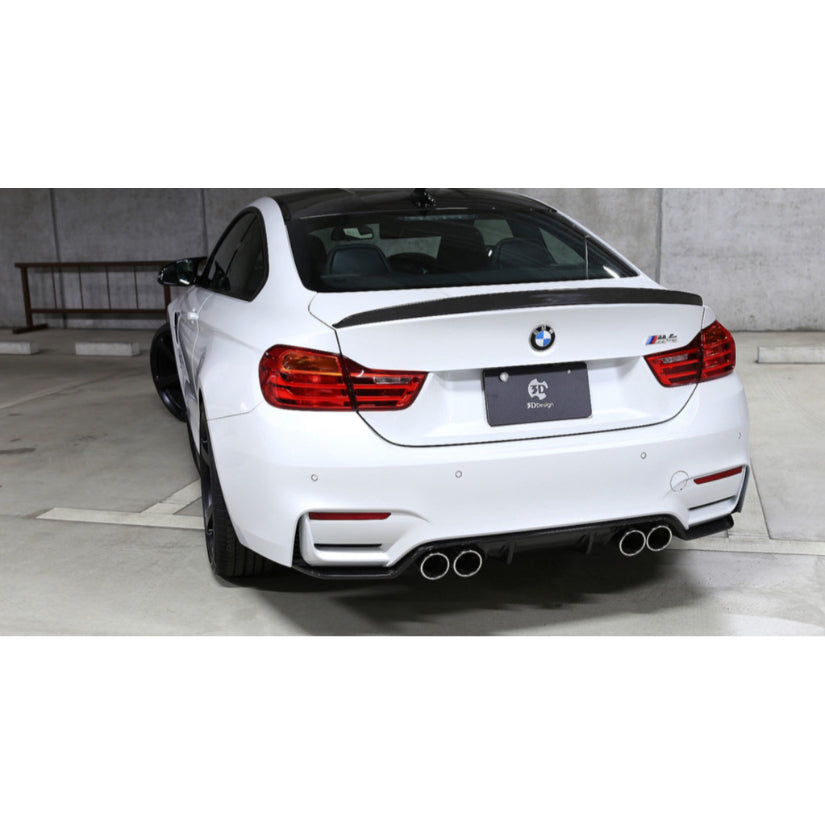 3Ddesign Rear Diffuser Type 2 BMW M3 F82 F80
