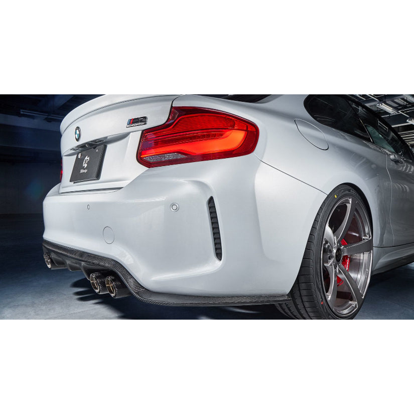 3Ddesign Quad Tip Rear Diffuser BMW M2 F87
