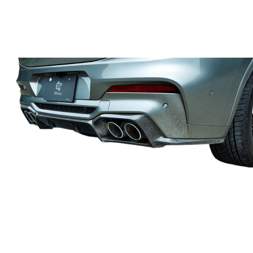3Ddesign Rear Diffuser Carbon Fibre BMW X4M F98